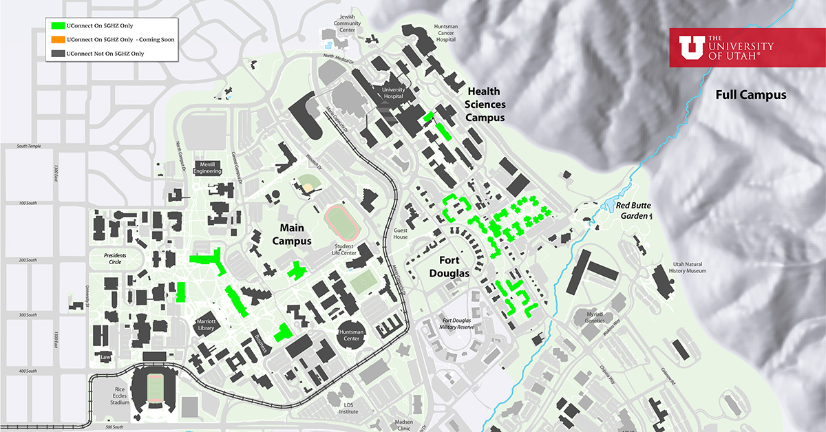 UIT's 5GHz-only status map.