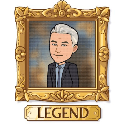 Bitmoji of U of U Health CIO Jim Turnbull, a legend