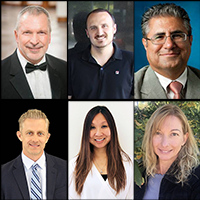 Top row, from left: Gary Carter, Tom Howa, and Abraham Kololli. Bottom row, from left: Jason Moeller, Kim Tanner, and Cassandra Van Buren. 