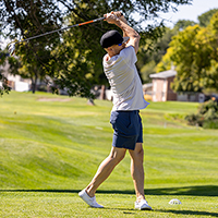 Scene from the 14th annual ITS-UIT golf tournament.