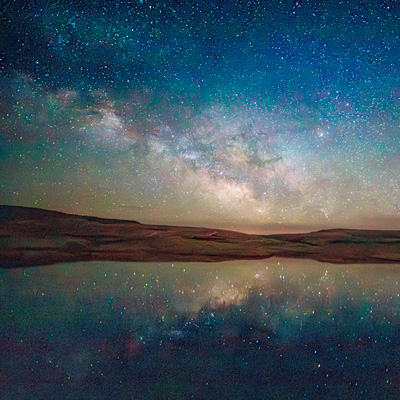 “Lake Powell at Night” by Gary Carter won the DCIO Photography Contest.