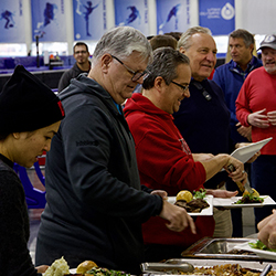 Scenes from the UIT Holiday Luncheon on December 11, 2023, at the Utah Olympic Oval. (Photo courtesy of Craig Bennion)