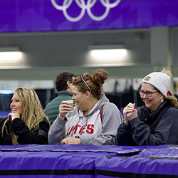 Scenes from the UIT Holiday Luncheon on December 11, 2023, at the Utah Olympic Oval. (Photo courtesy of Craig Bennion)