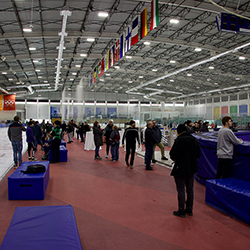 Scenes from the UIT Holiday Luncheon on December 11, 2023, at the Utah Olympic Oval. (Photo courtesy of Craig Bennion)