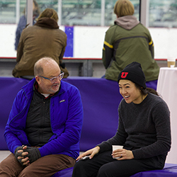 Scenes from the UIT Holiday Luncheon on December 11, 2023, at the Utah Olympic Oval. (Photo courtesy of Craig Bennion)