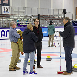 Scenes from the UIT Holiday Luncheon on December 11, 2023, at the Utah Olympic Oval. (Photo courtesy of Craig Bennion)