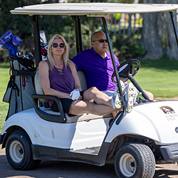 Scenes from the 14th annual ITS-UIT golf tournament (image courtesy of Thanh Nguyen).