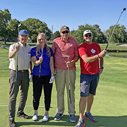 Scenes from the 14th annual ITS-UIT golf tournament (image courtesy of Mark Curtz).