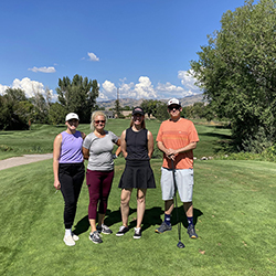 Scenes from the 14th annual ITS-UIT golf tournament (image courtesy of Mark Curtz).