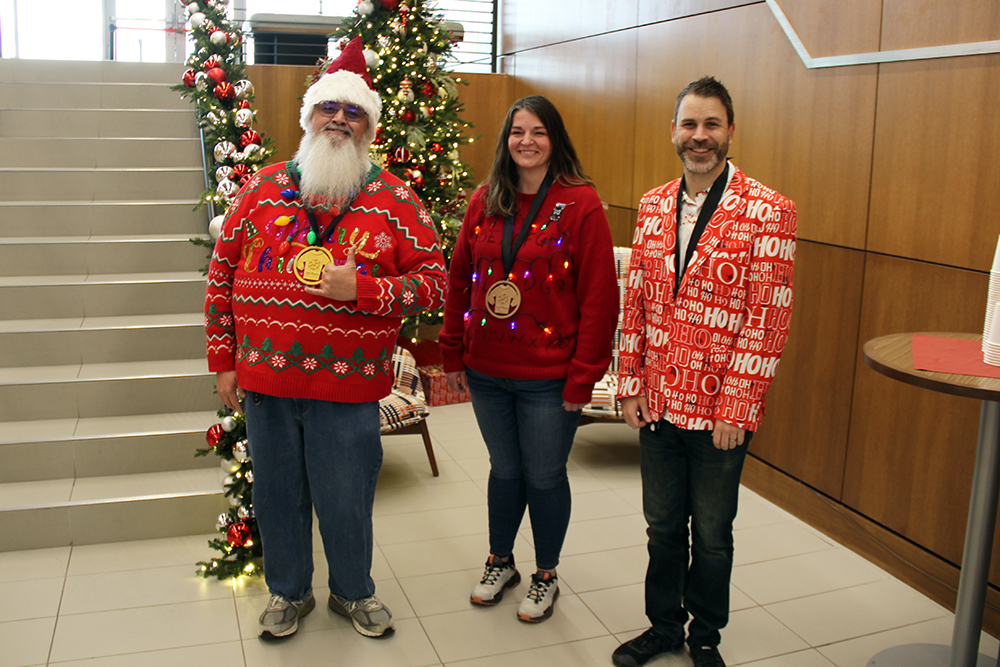 L-R: Warren Malupo, Tamara Johnson, and Scott Wilgar