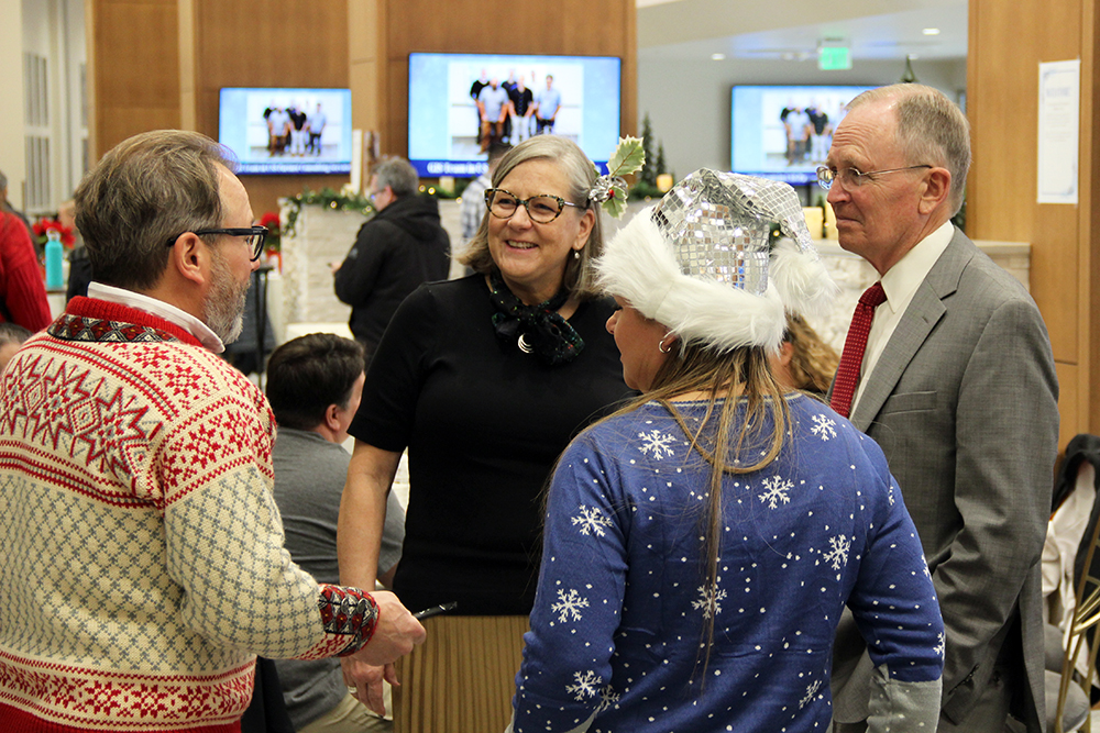 Scene from the 2024 UIT Holiday Party