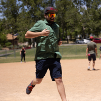 Dalton Clift (SPS) runs for it. (Photo by Thanh Nguyen)