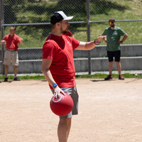 Stephan Stankovic (SPS) gets ready to pitch the ball. (Photo by Thanh Nguyen)