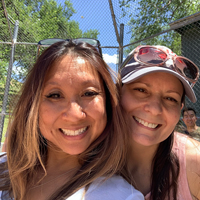 Kim Tanner (USS), left, takes a selfie with Barb Iannucci (USS). (Photo by Kim Tanner)