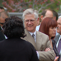 Kevin Taylor at Steve Hess's retirement party